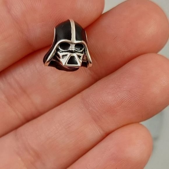 925?Silver Darth Vader Star Wars Charm - Picture 2 of 10